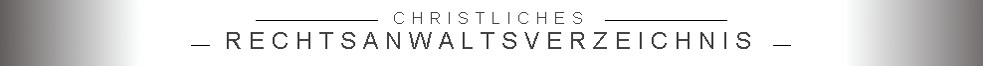 christliches Rechtsanwaltsverzeichnis